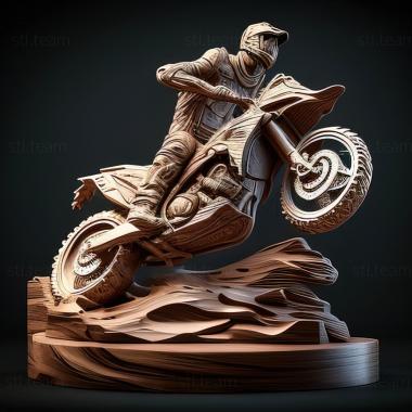 3D модель Хонда CRF250R (STL)